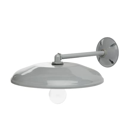 Southwire Woods L1711 Farm Light with 12-Inch Reflector, Arm and Mounting Plate L1711